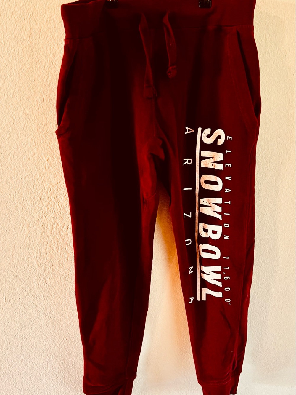Maroon kids Jogger Bottoms